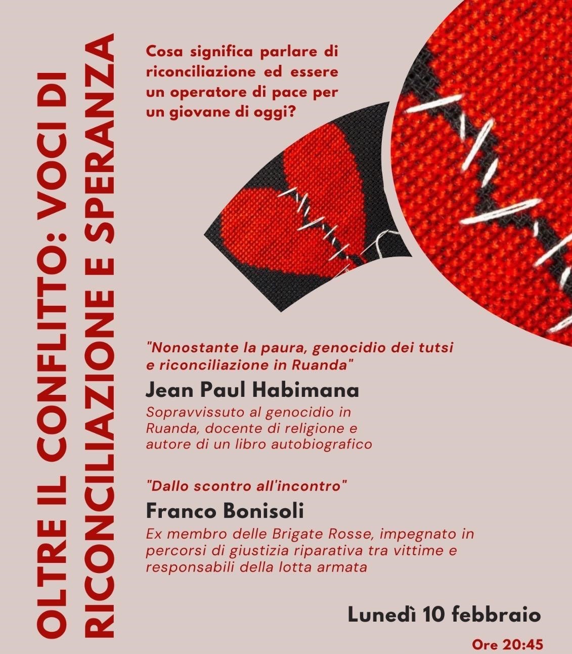 Oltre il conflitto: voci di riconciliazione e speranza