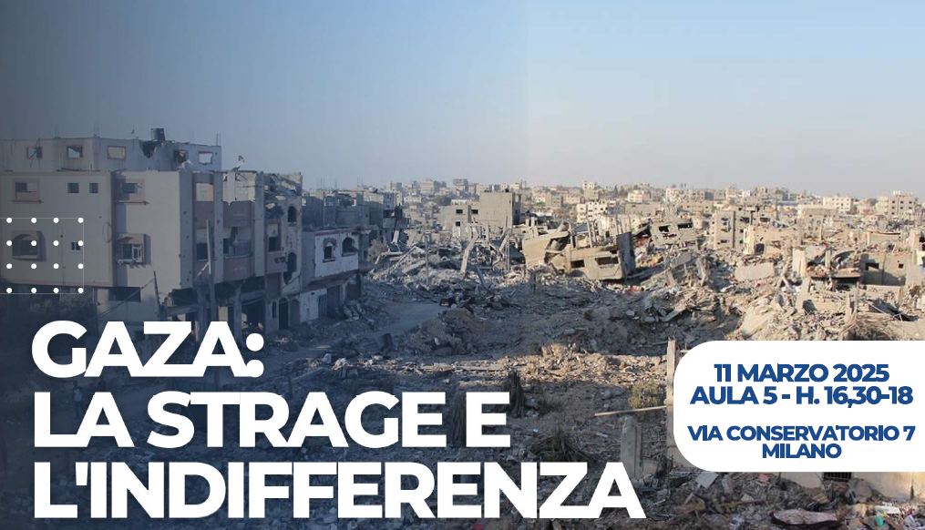 Gaza: La strage e l’indifferenza