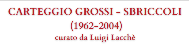 Two study meetings to mark the publication of the Correspondence between Paolo Grossi and Mario Sbriccoli (1962–2004)
