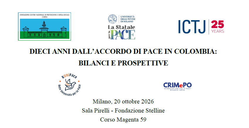 Ten Years since the Peace Agreement in Colombia: Assessments and Perspectives